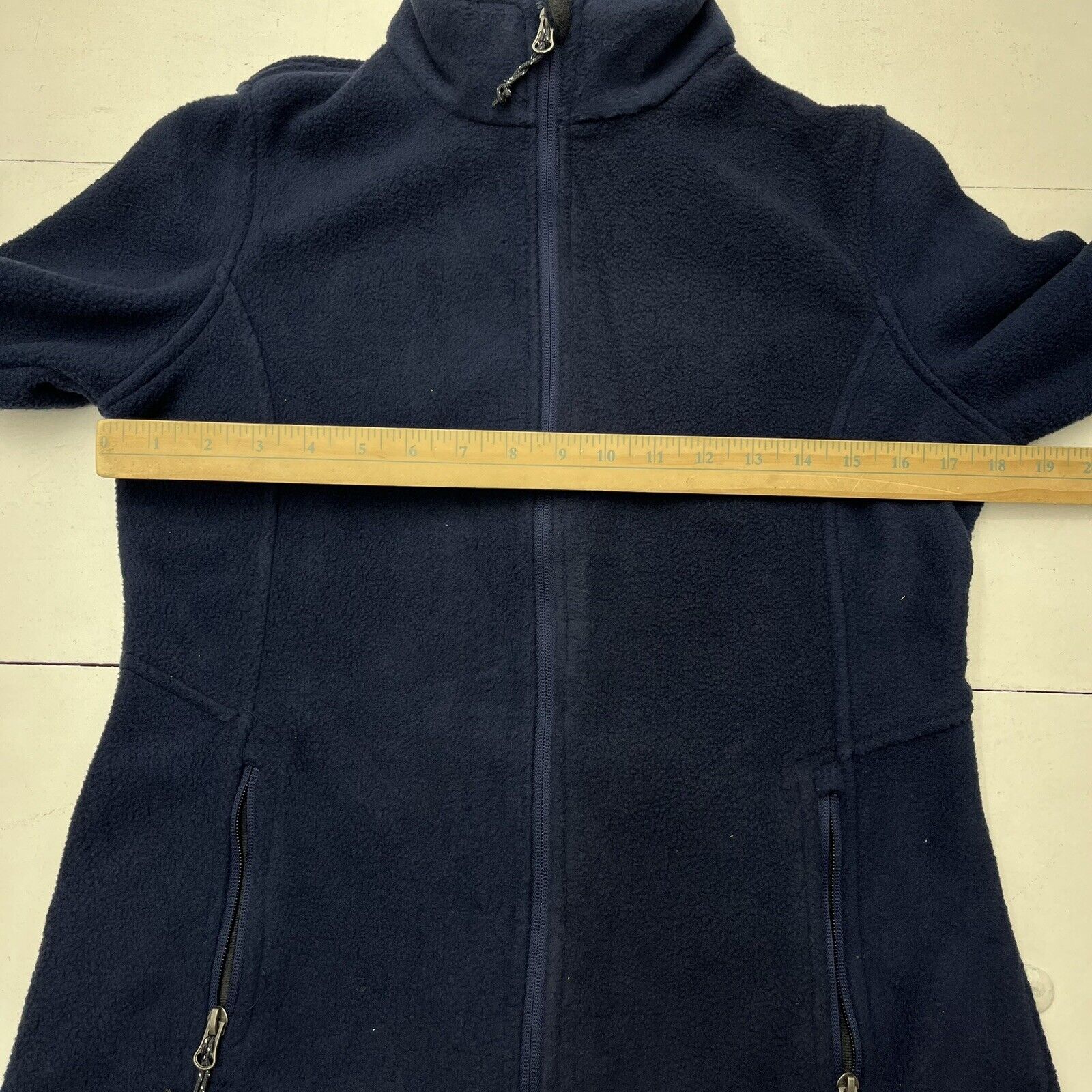 Port Authority Navy Blue Fleece Jacket Women's Size Small - beyond