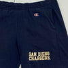 Vintage Champion San Diego Chargers Blue Athletic Shorts Men Size Large Fits 2XL