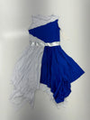 iEfiel Girls Blue White Tank Dress Size 10