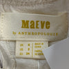 Maeve Boutique Ivory Sleeveless Tank Top Blouse Women Size 2 NEW