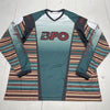 Hooey Bull Fighters Only Turquoise Serape Pattern Jersey Mens Size XXL $60