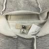 Ya Los Angeles Grey Fleece Lined Snap Button Cardigan Women’s Size Small