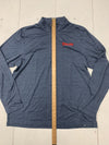 Travis Mathew Mens blue 1/4 Zip Pullover Size XXL Has Company logo New