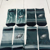 Rock Em Philadelphia Eagles 5 Pack Low Cut Super Fan Socks Adults Size L/XL