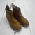 Gap Cognac Brown Faux Suede Ankle Boots Youth Kids Size 1