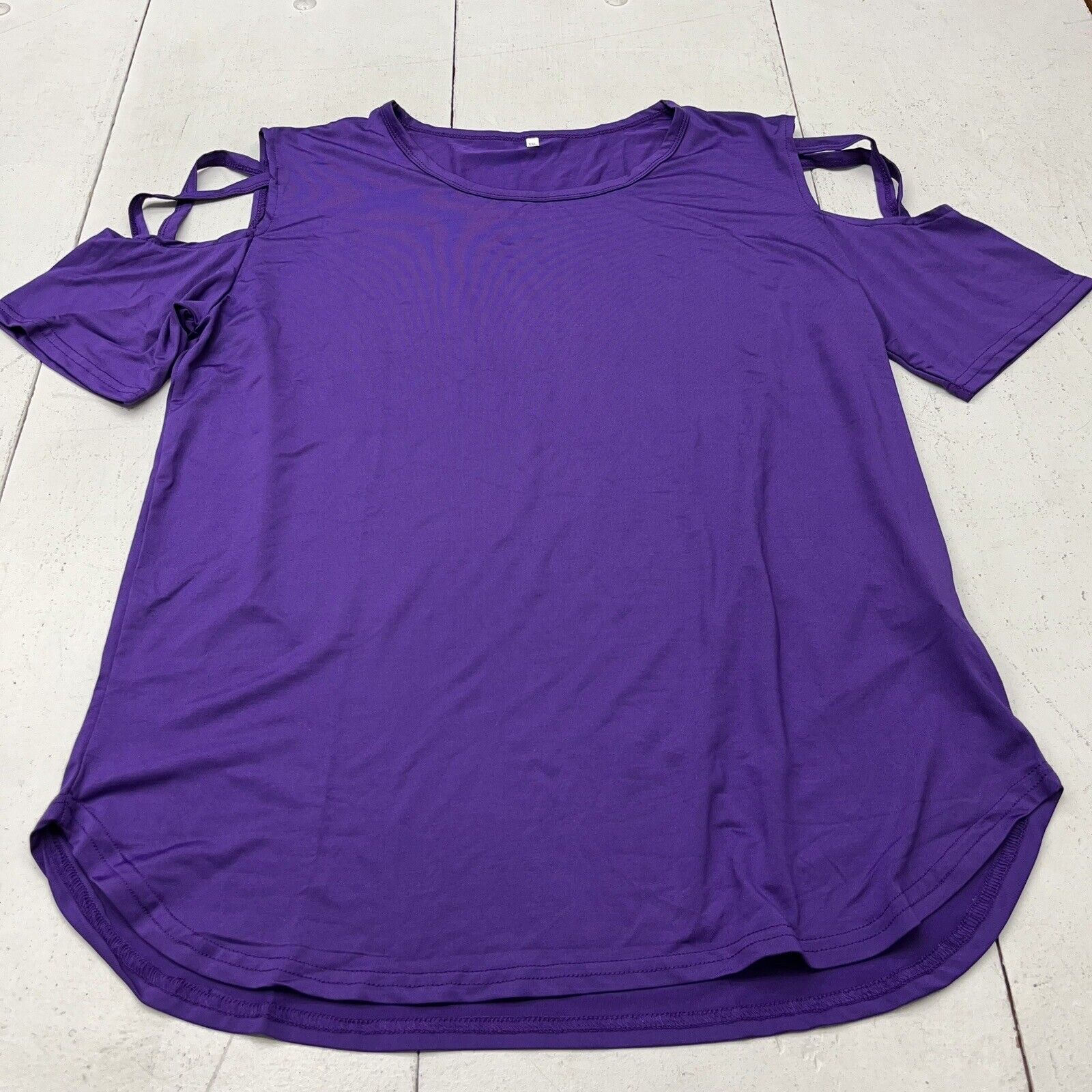 Purple Short Sleeve T-Shirt Women’s Size XX-Large NEW