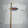 Vintage Gilmore Annual Corvette Show White Graphic T Shirt Mens Size Medium
