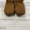 Minnetonka Brown Suede Fringed Ankle Boots Youth Girls Size 3 2292