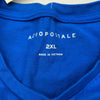 Aeropostale Blue Embroidered Logo Short Sleeve T-Shirt Mens Size XXL