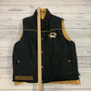Missouri Tiger Black and Gold Recersible Puffer Vest Mens Size Medium