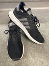 Adidas CG6825 Black Running Shoes Lace Up Low Top Size 6.5