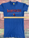 Women’s Kansas Jayhawks Short Sleeve Top Size Small
