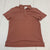 J Crew Red Short Sleeve Polo Size XL