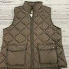 Thread &amp; Supply Driftwood Quilted Zip Up Vest Woman’s Size Large NEW