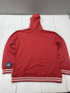 J America Red Fleece Retro Pullover Hooded Sweatshirt Size XLarge New