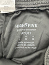 High Five Mens Black Athletic Shorts Size Large