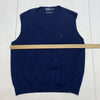 Ralph Lauren Polo Mens Blue Vest Size XL