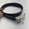 Dockers Black &amp; Brown Reversible Faux Leather Belt Mens Size 34-36