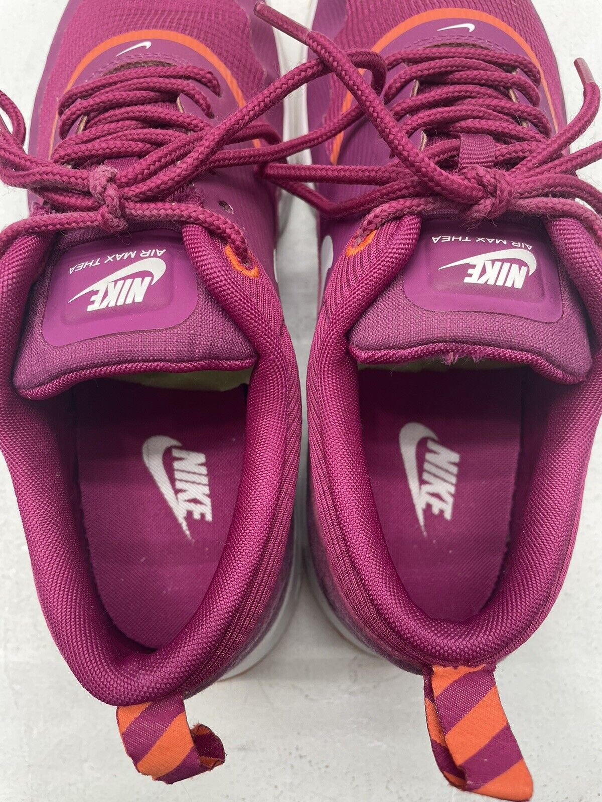 Nike Air Max Thea Low 599409-501 Magenta Purple Shoes Womens - beyond