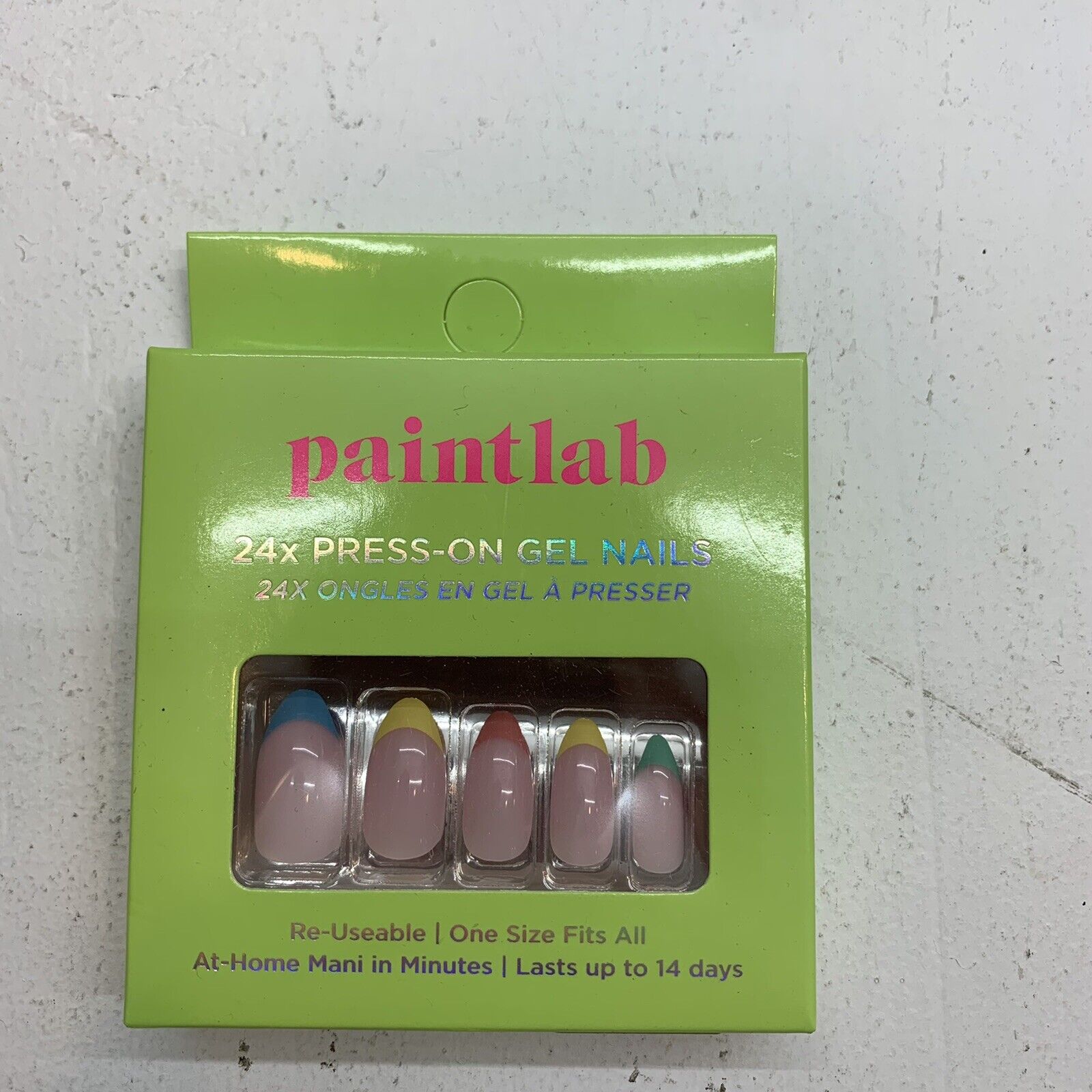 Paintlab 24x Press on Gel Nails One Size Fits All