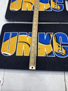 UMKC Logo Black Bleacher Cushions Set Of Two