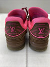 LOUIS VUITTON LV Trainerline Hot Pink Monogram Sneakers Mens Size 6.5