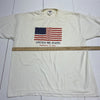 Vintage Jerzees 9/11 United We Stand White Short Sleeve T-Shirt Adult Size XL