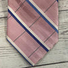 Michael Kors Pink Diagonal Stripped Men’s Neck Tie