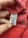 J America Red Fleece Retro Pullover Hooded Sweatshirt Size XLarge New