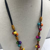 Balam Multicolored Beaded Doll Necklace