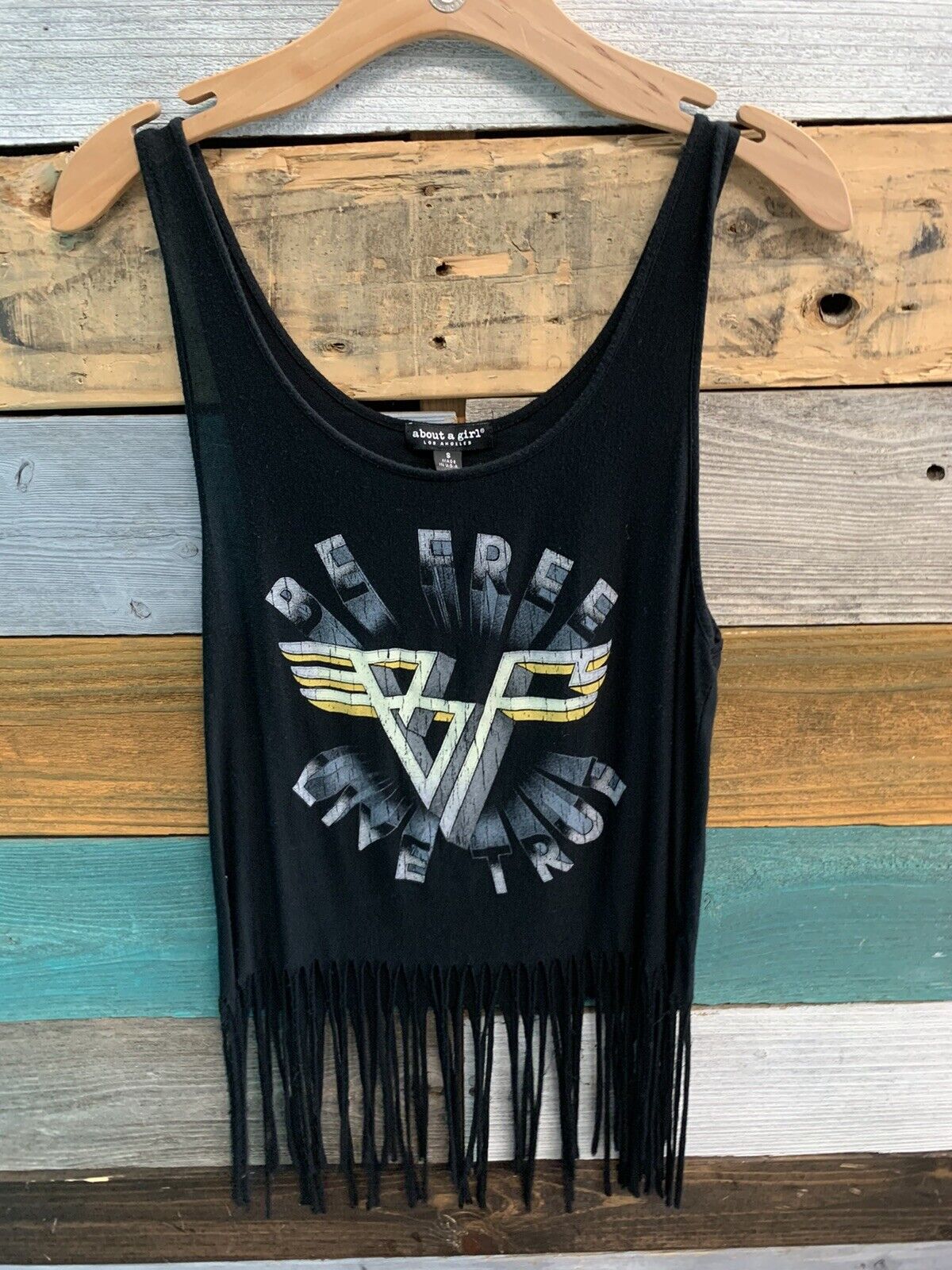 About A Girl Womens Tank Top Size Small