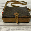 Vintage Louis Vuitton Cartouchiere Monogram Canvas Crossbody Handbag Authentic