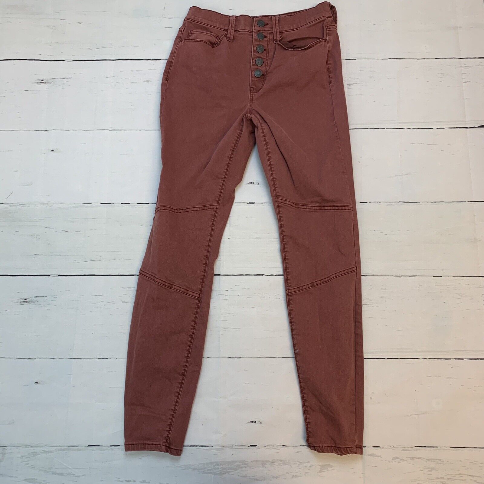 Mudd Red High Rise Jegging Pants Size 3
