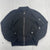 Spao Regiment Japanese Brand Black Cotton Blend Bomber Jacket Mens Size Medium
