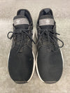 Adidas CG6825 Black Running Shoes Lace Up Low Top Size 6.5