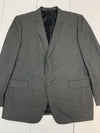 Andrew Fezza Men’s Suit Jacket Size 48L Gray 2 Button