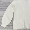 Andre by Unit Boutique White Knit Pullover Sweater Woman’s Size Large NEW *