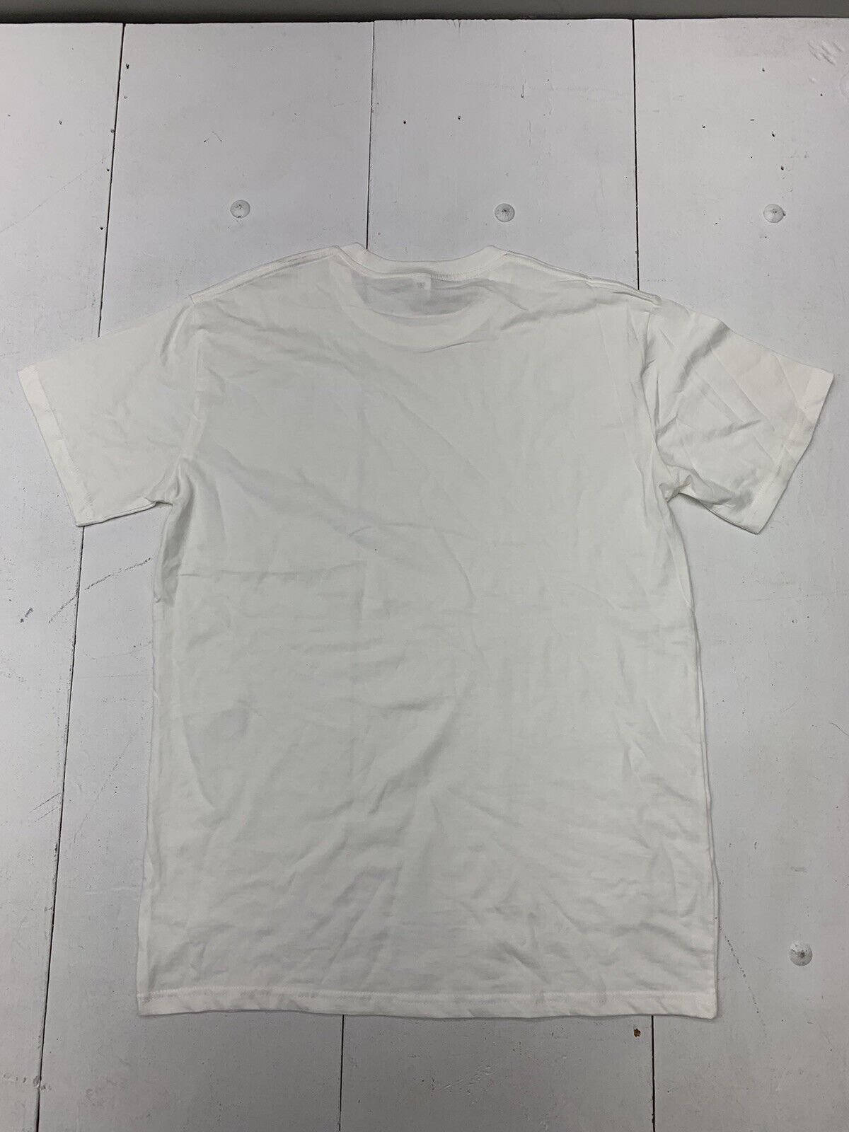 AS Colour Mens White Short Sleeve Shirt Size Large