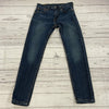 Levi’s 512 Straight Dark Wash Denim Jeans Men Size 28 x 30