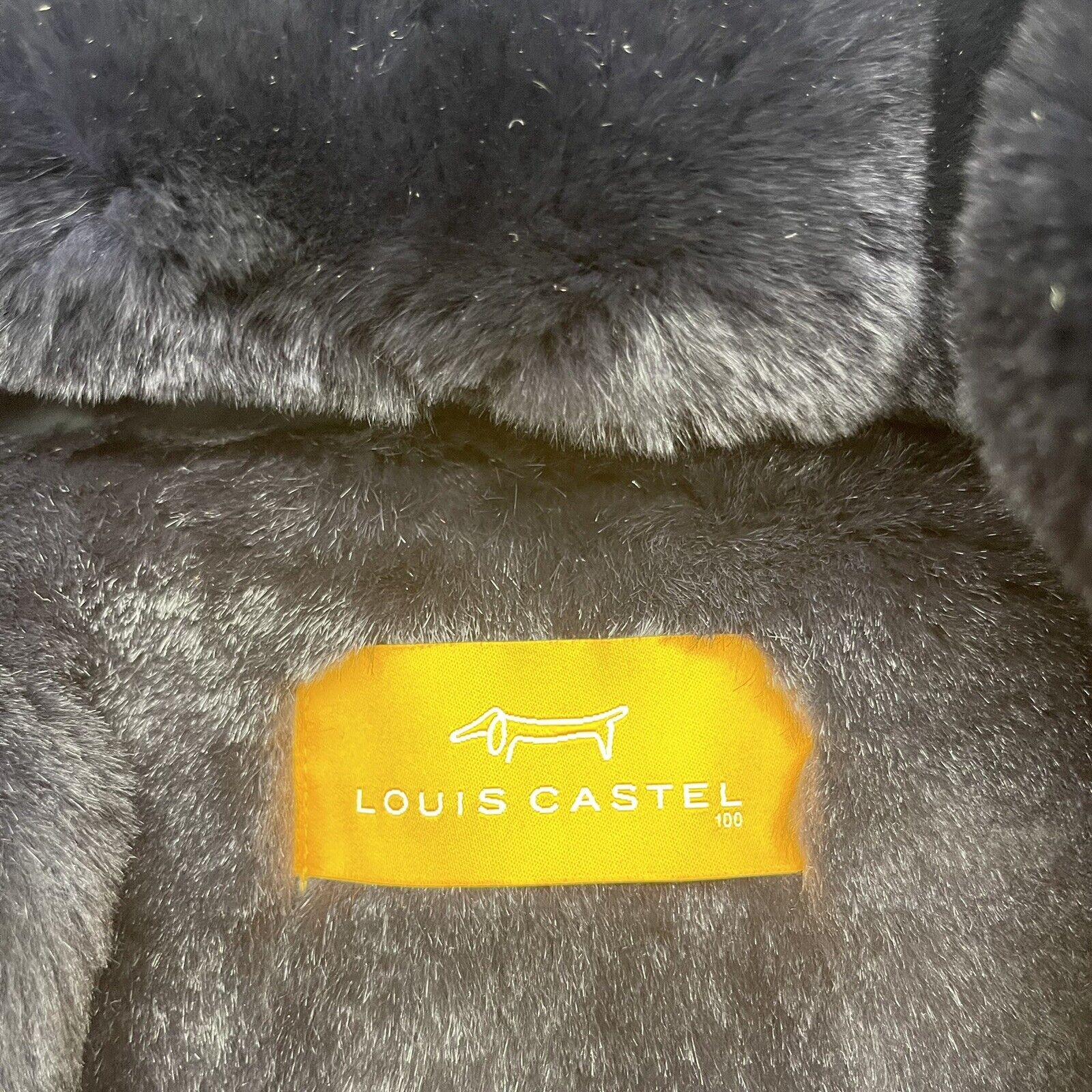 Louis Castel Navy Blue Down Hooded Coat Mens Size 100 - beyond exchange