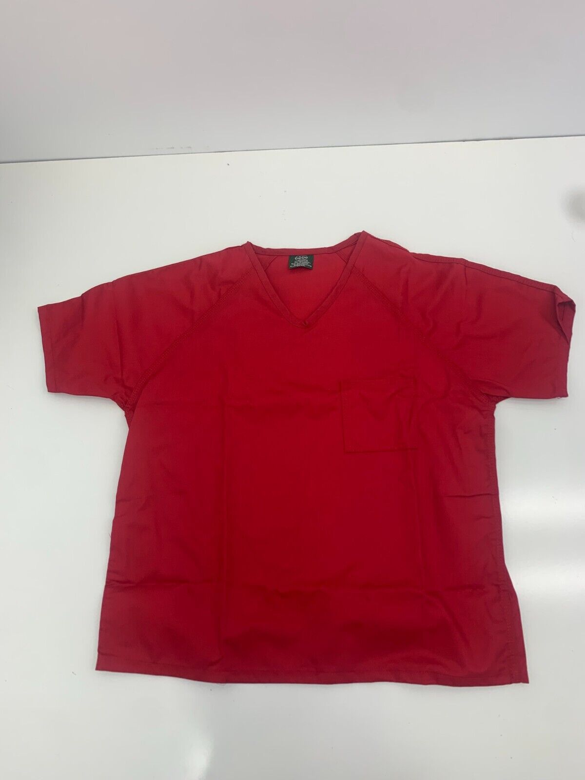 Charm-Tex Jail Supplies Mens Red Short Sleeve Inmate Shirt Size 2XL