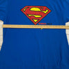 Vintage 1998 Blue Superman Metropolis Graphic T-Shirt Men Size XL