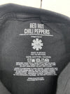 Red Hot Chili Peppers Black Graphic Print Short Sleeve Shirt Size Large