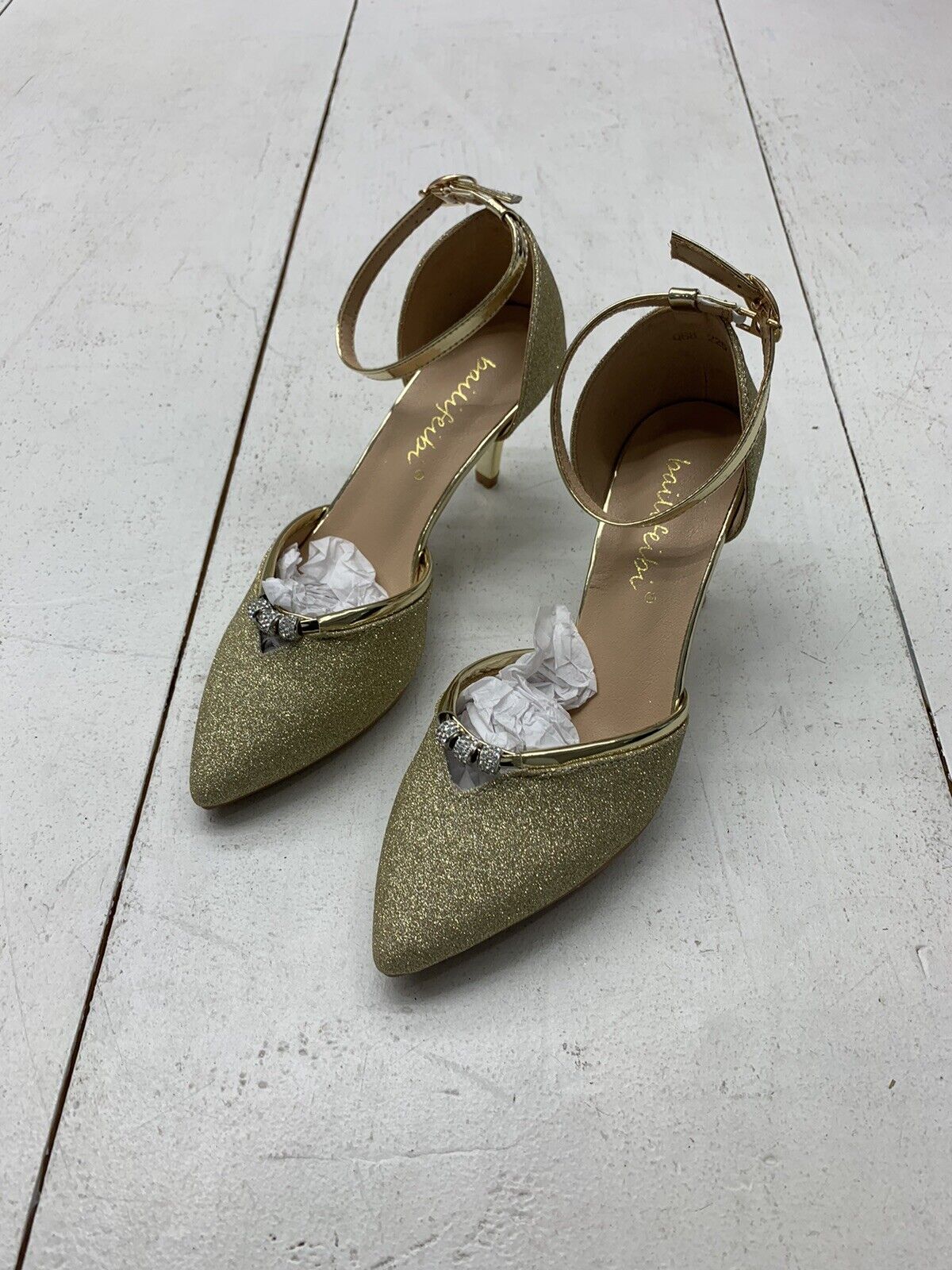 Dream Pairs Women's Party Dress Shoes Ankle Strap Wedding High Chunky  Platform Heel Sandals HI-LO GOLD/GLITTER Size 5 - Walmart.com