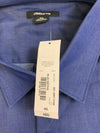 Claiborne Button Up Shirt Men&#39;s Blue Long Sleeve Size 4XL