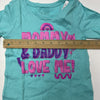 The Children’s Place Blue “Mommy &amp; Daddy Love Me” Long Sleeve Girls Size 4T NEW