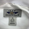 Crew Outfitters White Platinum Pilot Shirt Mens Size 15 Fitted New