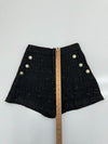 Shein Womens Black Gold Shorts Size Small