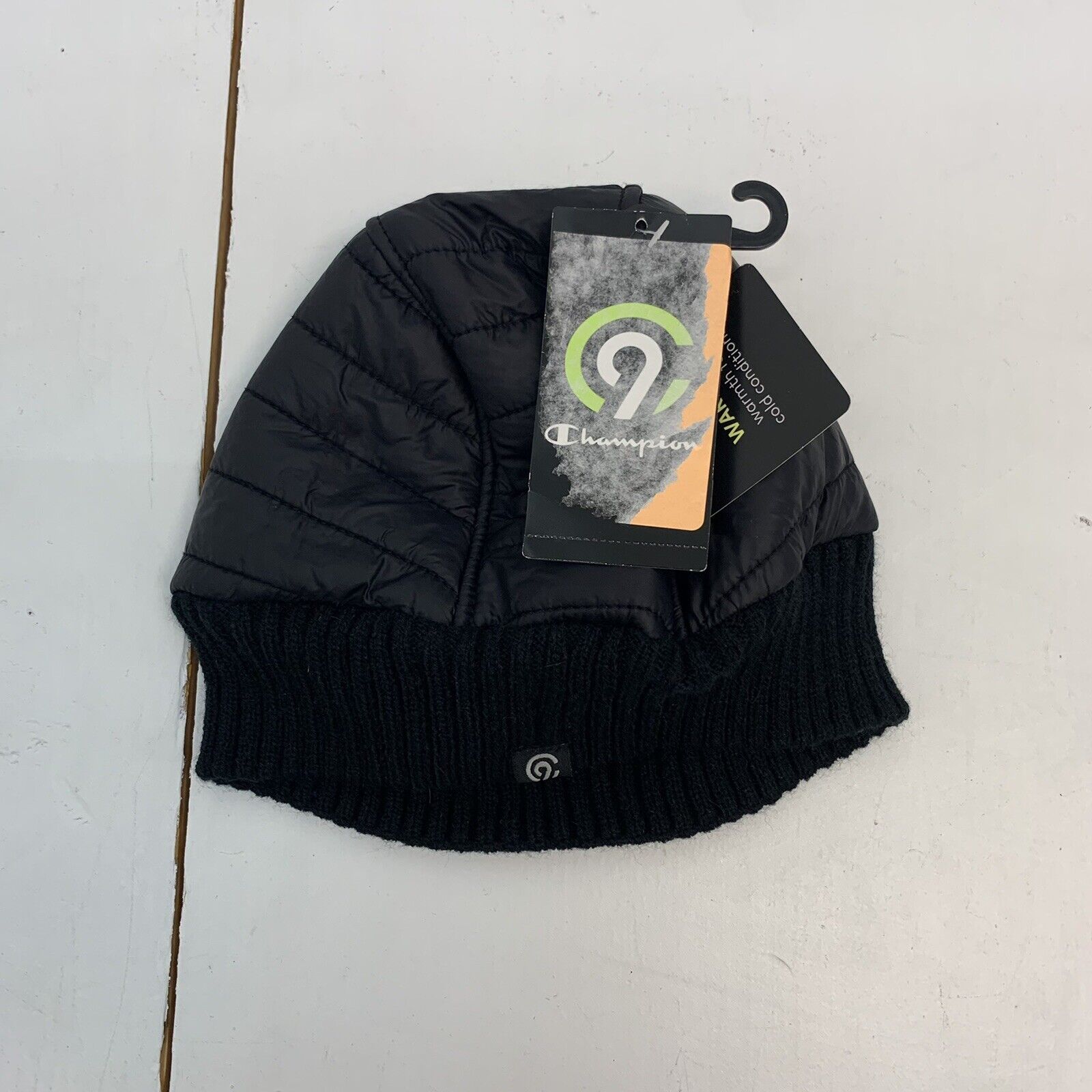 c9 By Champion Ladies Black Beanie Duo Dry One Size