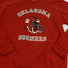Vintage Oklahoma Sooners OU NCAA Red Crew Sweatshirt Men Size Large 42-44 Belton